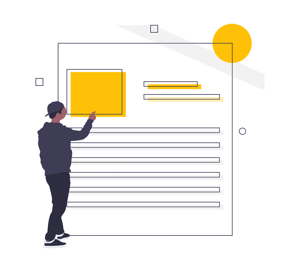 Keyword research spreadsheet with search volume and intent columns